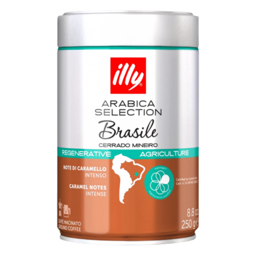 [8003753218892] Illy Arábica Selection Brasil café molido lata 250 g