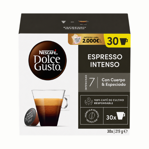 [7613036867412] Dolce Gusto Espresso Intenso 30 uds
