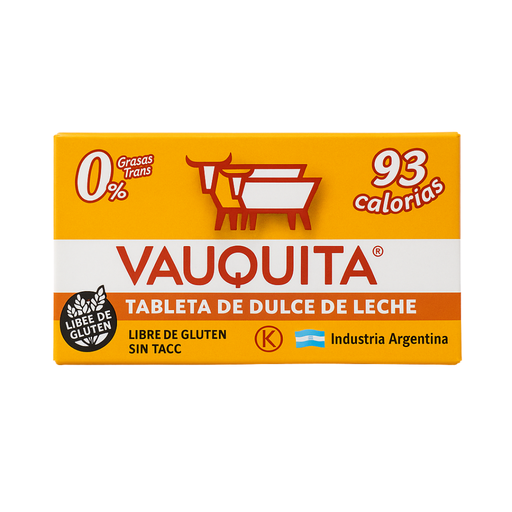 [77976109] Vauquita Tableta de Dulce de Leche 25 Grs