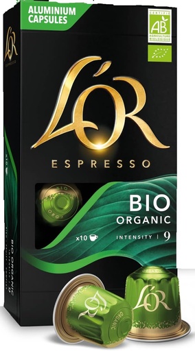 [8711000481912] L'OR Espresso Café Cápsulas BIO Organic 10Uds