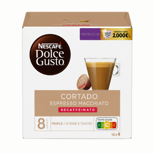 [7613033494314] Dolce Gusto Cortado Descafeinado - 16 Uds