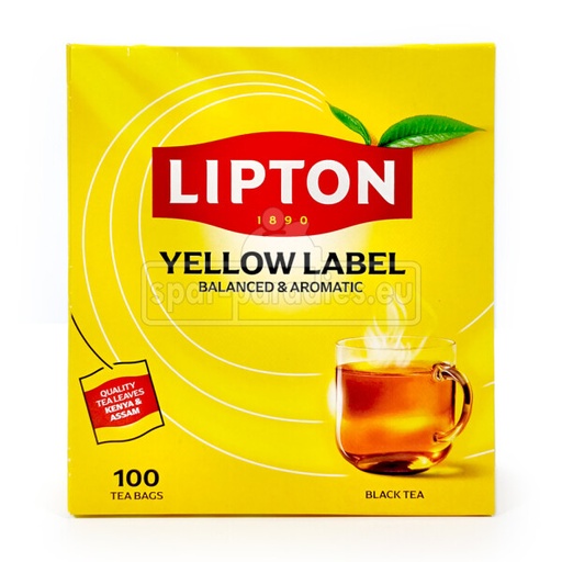 [5063270119068] Lipton - Yellow Label Tea 100 bags - 1 unit