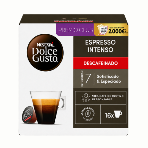 [8445290352101] Dolce Gusto Espresso Intenso Descafeinado 16 uds 