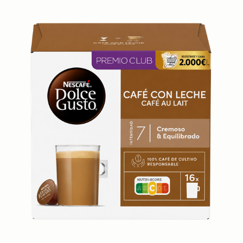 [7613033174667] Dolce Gusto Cafe con Leche 16 uds