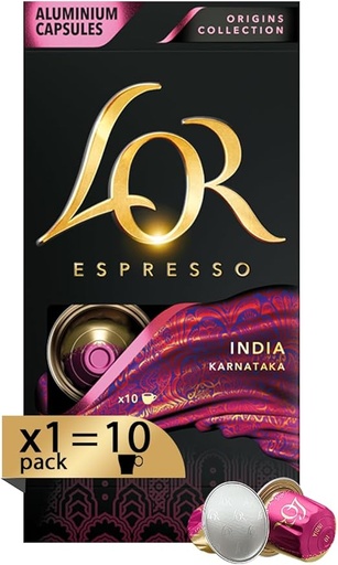 [8711000431078] L'OR Nespresso Compatible India 10 Uds